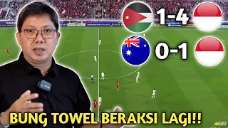 Indonesia Lolos 8 Besar Piala Asia U23~Bung Towel Beri Komentar