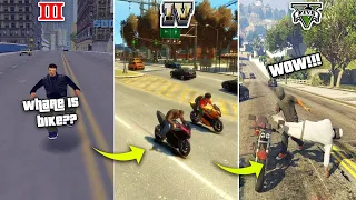 Evolution of Bike steal logic in GTA Games ( 2001 - 2022 ) |