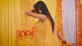 Haldi Dance Performance by Bride's Team || Radha || Deewangi || Tumse Milke Dil Ka || Lucknow | 2022