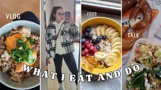 WHAT I EAT & DO | days in my life | food, neues piercing, meal prep & quality time