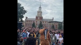 Kanye West performs Jesus Walks at Howard University Homecoming