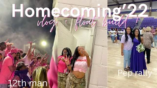 homecoming week vlog ( pep rally, parade, hoco game )