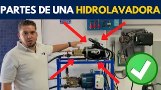 Partes de una HIDROLAVADORA | CARACTERÍSTICAS y COMPONENTES | INDUSTRIAL