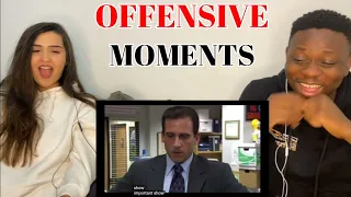 Michael Scott being offensive for 5 minutes straight | The Office Reaction