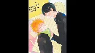 Kagehina Doujinshi - ♥ " Los ojos (dice)n más que la boca " ♥ [ yaoi ]