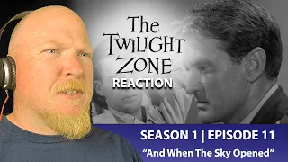 THE TWILIGHT ZONE (1959) | CLASSIC TV REACTION | Season 1 Episode 11 | And When The Sky Opened