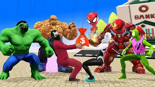 Siêu nhân người nhện 3 Spider-Man, Hulkbuster Superhero Rescue Baby Spiderman Battle Joker, Hulk