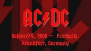 AC/DC - Hells Bells - Live [Frankfurt  2000]