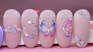 Butterfly Nail Art 🦋|Butterfly Nails|Tutorial Farfalla|Farfalla in Gel|Spring Nail Art|Madam Glam