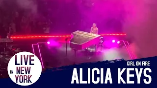 Alicia Keys GIRL ON FIRE 🔥 live in New York