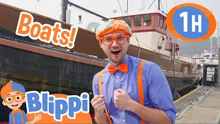 Blippi Explores a Boat! | 1 HOUR BEST OF BLIPPI | Full Episodes | Blippi Toys