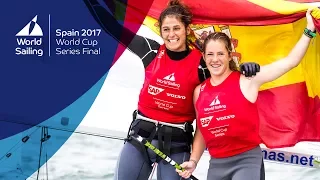 Full Women's 470 Medal Race from the World Cup Series Final in Santander 2017