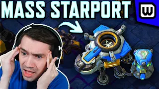 Cure's new HIGH flying Terran strategy! StarCraft 2