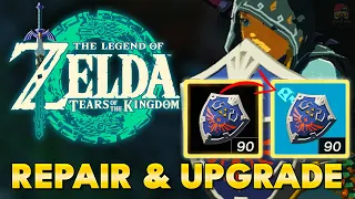 Zelda: Tears of the Kingdom - How To Repair & Upgrade Weapons & Shields