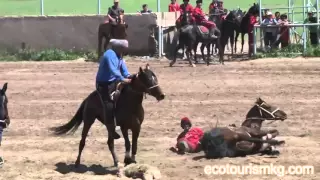 Kyrgyzstan! Horse games. Kok-Boru