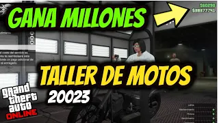 *NUEVO* GANA MILLONES MUCHO DINERO con el TALLER DE MOTOS GTA 5 ONLINE  PS4 PC PS5 20023