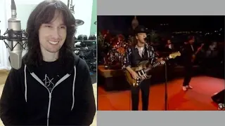British guitarist analyses Stevie Ray Vaughan's mental state live in 1989!