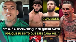 RESPONDEU NA LATA🚨Charles Oliveira FALA sobre FUTURO NO UFC e REVELA QUAL REVANCHE GOSTARIA DE FAZER