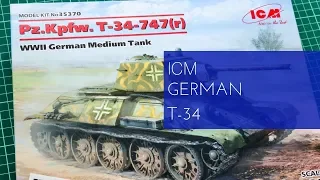 ICM 1/35 Pz.Kpfw.T-34-747(r) (35370) Review