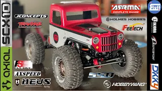 Axial SCX10II Building project LCG Chassis, Axles, Transmission, Electronics, Body & more (Part 3)