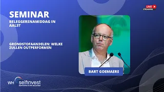 Grondstofaandelen analyse - Bart Goemaere