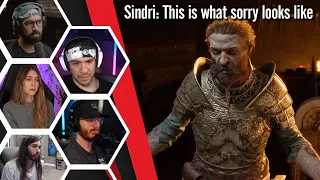 Lets Player's Reaction To A Broken & Mourning Sindri - God Of War:Ragnarök