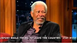 Craig Ferguson 5 3 10D Late Late show Morgan Freeman PT2