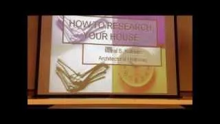 PHW Lunch and Learn Lecture: "How to Research Your Historic House" with Maral Kalbian