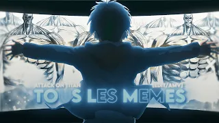 「Tous les memes ⚡」Attack On Titan「AMV/EDIT」 Quick!