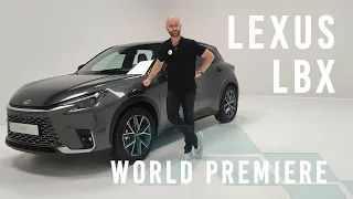 Lexus LBX 2024 - WORLD PREMIERE - NEW MODEL – REVIEW