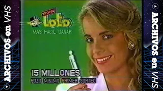 Tandas Comerciales Canal 13 UCTV - 11 Noviembre 1989