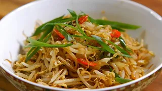 The best way to cook bean sprouts :: better than bean sprout salad :: delicious food