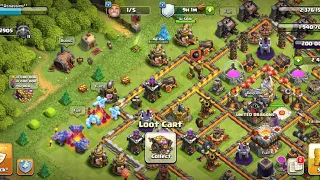 Can't collect loot cart in Clash Of Clans. (Client and server out of sync!)