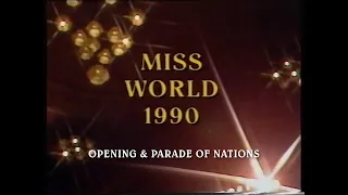 MISS WORLD 1990 Opening & Parade of Nations