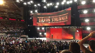 Braun Strowman full entrance - WWE RAW Live in O2 London 8 May 2017