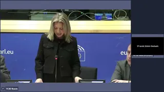 Τέμπη: Όλη η συγκλονιστική ομιλία της Μαρίας Καρυστιανού στο Ευρωκοινοβούλιο