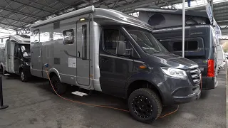 Nur 6,99m! 2,22m! Voll geländegängiges Wohnmobil 2022: Hymer ML T 580 4x4 2022. Supergünstig-Camper