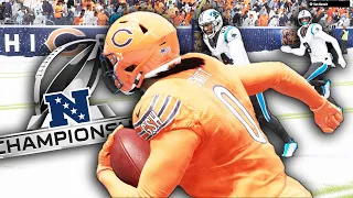 The Most Insane Buzzer Beater Touchdown! Madden 24 Chicago Bears Franchise NFC Championship Round!