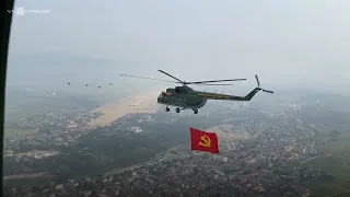 Vietnam's rehearsal parade for the 70th Dien Bien Phu victory celebration