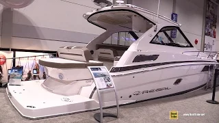 2017 Regal 35 Sport Coupe Motor Yacht - Walkaround - 2017 Toronto Boat Show