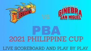 San Miguel vs Ginebra - PBA Philippine Cup 2021