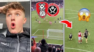 Rotherham Utd vs Sheffield Utd *VLOG* THE MILLERS GET a POINT AGAINST THE BLADES on  DERBY DAY!!!