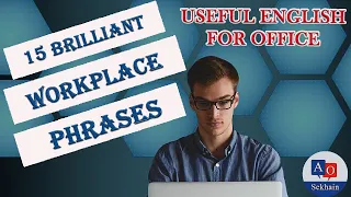 15 Brilliant WORKPLACE Phrases | USEFUL ENGLISH FOR WORK