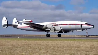 The world's last flying Lockheed Super Constellation 'Connie' at the Avalon Airshow!