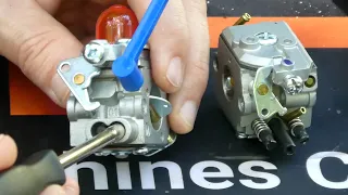 Adjusting a 2 Stroke Small Engine Carburetor with Hipa Carb Adjustment Kit