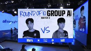 [2022 GSL Season 2] Ro.10 | Группа A | Матч 3: Maru (T) vs. soO (Z)