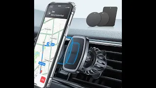 Review: LISEN Phone Holder Car, [Upgraded Clip] Magnetic Phone Mount