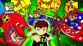 All Series Bus Eater Upgrade #1 - Ben 10 Fanmade Transformation | D2D Animation