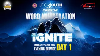 BY THE SPIRIT - YOUTH CAMP 24 - WORD MINISTRATION DAY 1 EVENING SESSION  (22 April 2024)
