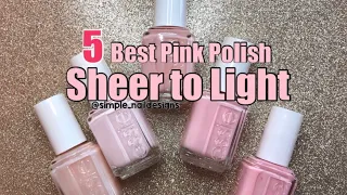 5 BEST ESSIE PINK NAIL POLISH